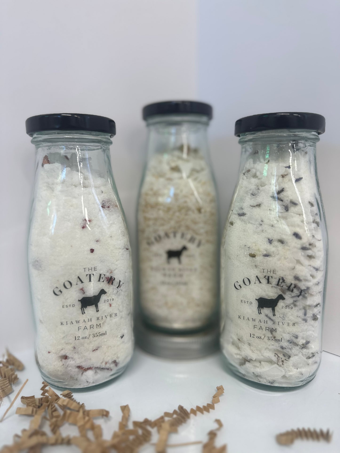 Recyclable Milk Bottle Bath Salts